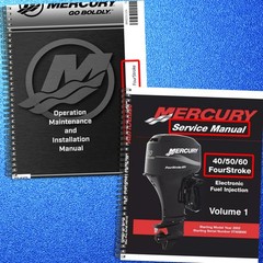 MERCURY 30 40 50 60 4-Stroke Outboard Owners & Service Manual BUNDLE