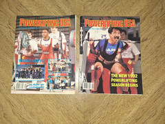 1992 Powerlifting USA Vol 15 Lot Of 6 Magazines