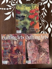 quilting arts magazine lot – Issues Summer 2002, Winter 2002 And Spring 2004.