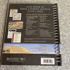 Rose Book of Bible Charts Maps & Time Lines 10th Anniversary Expanded Foldouts