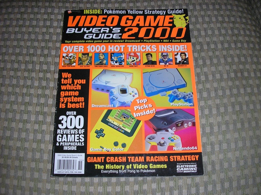 EGM 2000 VIDEO GAME BUYER’S GUIDE Electronic Gaming Monthly