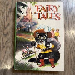 FAIRY TALES Vintage Hardcover Book 1950 Katharine Gibson 380 pages