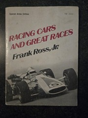 Special Arrow Racing Cars And Great Races By Frank Ross Jr. Gd+ Paperback