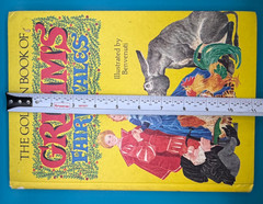 Grimm’s Fairy Tales 1977 Golden Book Deluxe Hardcover Benvenuti Illus 140 Pages