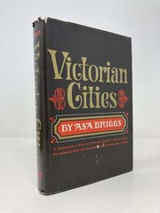 Victorian Cities by Asa Briggs First 1st Edition VG HC