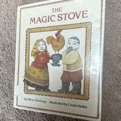 The Magic Stove by Mirra Ginsburg Illustrated Hardcover Fairy Tales Dust Jacket