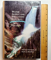 Water Supply and Pollution Control Viessman Hammer Fifth Edition Hardcover Book
