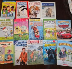 Lot of Small Paperback Learning to Read/Early Readers Books