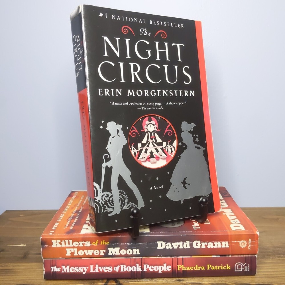 Bestseller Book Lot : Killers of the Flower Moon, The Night Circus, + More