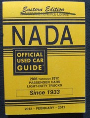 NADA Official Used Car Guide – Eastern Edition – (2005 – 2012) February 2012