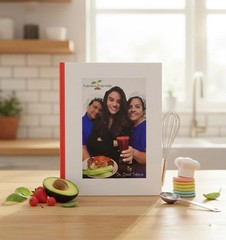 Valencia Lifestyle Hardcover Book. Spanish And English Easy Receipt For Health.