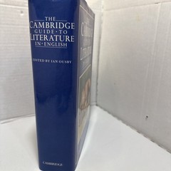Cambridge Guide to Literature in English by Ian Ousby (1988, Hardcover)