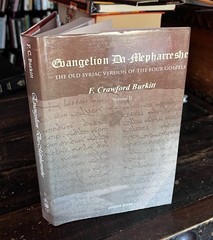 Evangelion Da-Mepharreshe Vol 2 Curetonian Version Four Gospels Syriac Bible