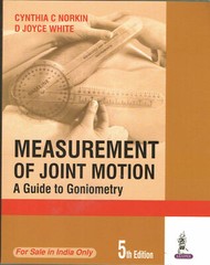 4-6 DAYS DELIVERY – Measurement of Joint Motion by Norkin, 5th International ed.