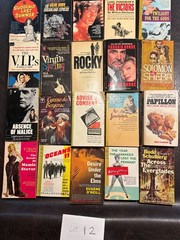 Lot 12 – 20 Movie tie-in paperbacks average VG 1940s-2000s see photos