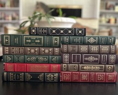 Franklin Library Leather Bound Classic Books Lot – 11 Decorative Library Decor 2