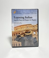 The Great Courses: Learning Italian – 2020, 4-Disc DVD Set (No Guidebook) New