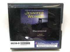 Disconnected by Jennifer Weiner (2014, CD, Unabridged)