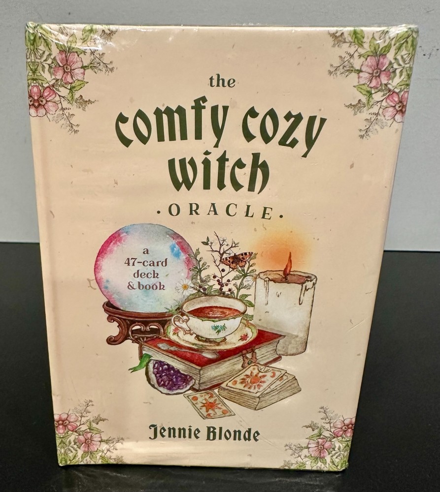 Comfy Cozy Witch Oracle: A 47-Card Deck and Book by Jennie Blonde *NEW & SEALED*