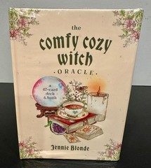 Comfy Cozy Witch Oracle: A 47-Card Deck and Book by Jennie Blonde *NEW & SEALED*
