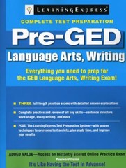 Pre-GED : Language Arts, Writing Paperback LearningExpress Staff