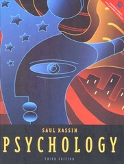 Psychology Hardcover Saul Kassin