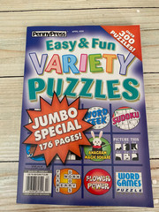 Penny Press Favorite Variety Puzzles April 2026 Magazine Jumbo Special 176 pages
