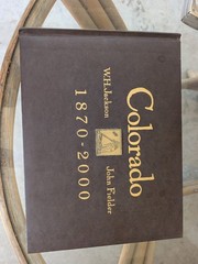 Colorado 1870-2000 Tabletop Book W.H Jackson John Fielder
