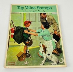 Vintage Top Value Stamps Family Gift Catalog 1968 Norman Rockwell 182 pages