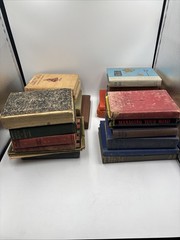 Lot of 24 Vintage Old Rare Antique Hardcover Books – Mixed Color – Random