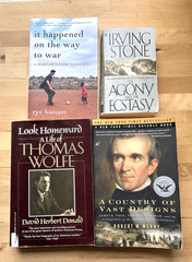 Lot of 4 Biography Paperback Books Various Authors Titles & Subjects