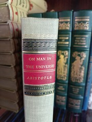 Classics Club_On Man in the Universe_Aristotle_Hardcover_1943_Very Good
