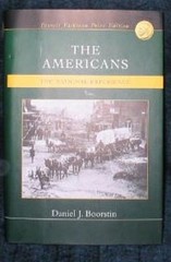The Americans, the national experience Daniel J Boorstin