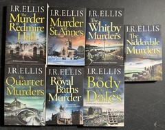 Complete Set YORKSHIRE MURDER MYSTERY 1-7 J. R. Ellis Lot