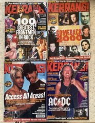Job Lot 46 x Kerrang Metal/Rock Magazine Issues 2000 Manson Metallica Maiden