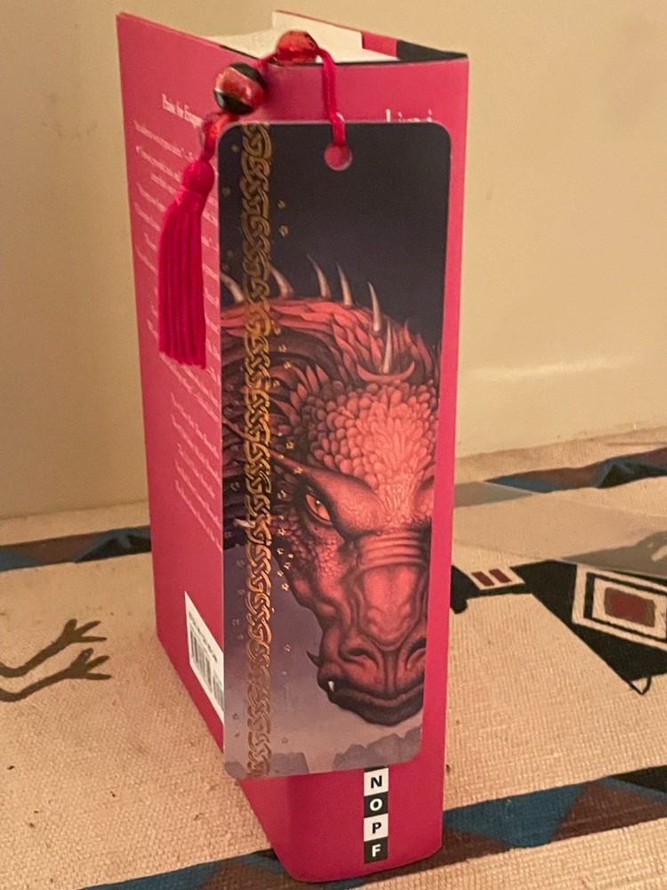 Christopher Paolini ELDEST, Book Two Signed 1st printing with bookmark like new