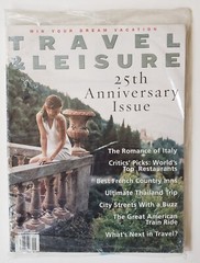 Travel & Leisure September 1996 Magazine -25th Anniversary Issue- 274 pages -NEW