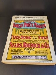 Reprint of 1908 Edition Sears Roebuck Catalog Paperback Book Vintage 1184 Pages