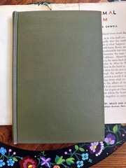 ANIMAL FARM George Orwell 1946 1st Edition Book Club Edition BCE Hardcover DJ