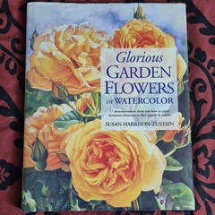 Glorious Garden Flowers in Watercolor by Susan Harrison-Tustain, Art, Hardcover