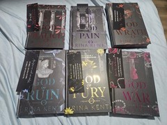 Legacy of Gods by Rina Kent Website Exclusive HAND-SIGNED hardbacks Bookmarks!