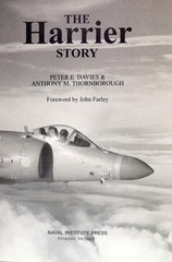Peter Davies Anthony Thornborough 1st Ed 1996 The Harrier Story Hardcover w/DJ