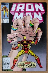 Iron Man #241 – Marvel Comics- 1989- Fn – Bagged & Boarded