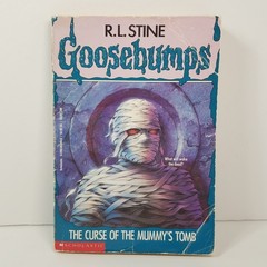 Good Unnumbered 1st print Goosebumps #5 The Curse of the Mummy’s Tomb ~ RL Stine