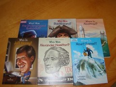 LOT OF 6 WHO WHERE HAMILTON BLACKBEARD ALCATRAZ EVEREST KINNEY RAILROAD PENGUIN