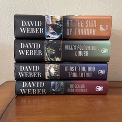 Lot of 4 David Weber Safehold Series HC/DJ 1st Print