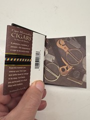 1997 CIGAR AFICIONADO’S CIGARS BY MARVIN R. SHANKEN RUNNING PRESS MINIATURE BOOK