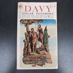 Davy Edgar Pangborn 1964 First Ballantine Printing Science Fiction Paperback PB