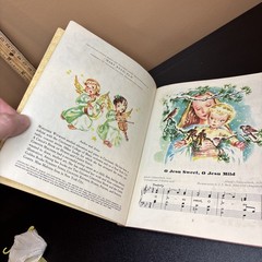 VTG 1946 Christmas Carols A Little Golden Book 1st Edition Marjorie Wyckoff #26