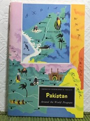 American Geological Society Around the World Program Pakistan UNUSED 1963